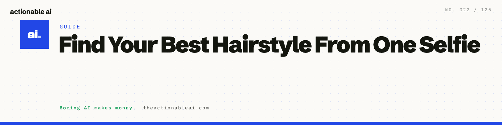 Find Your Best Hairstyle From One Selfie