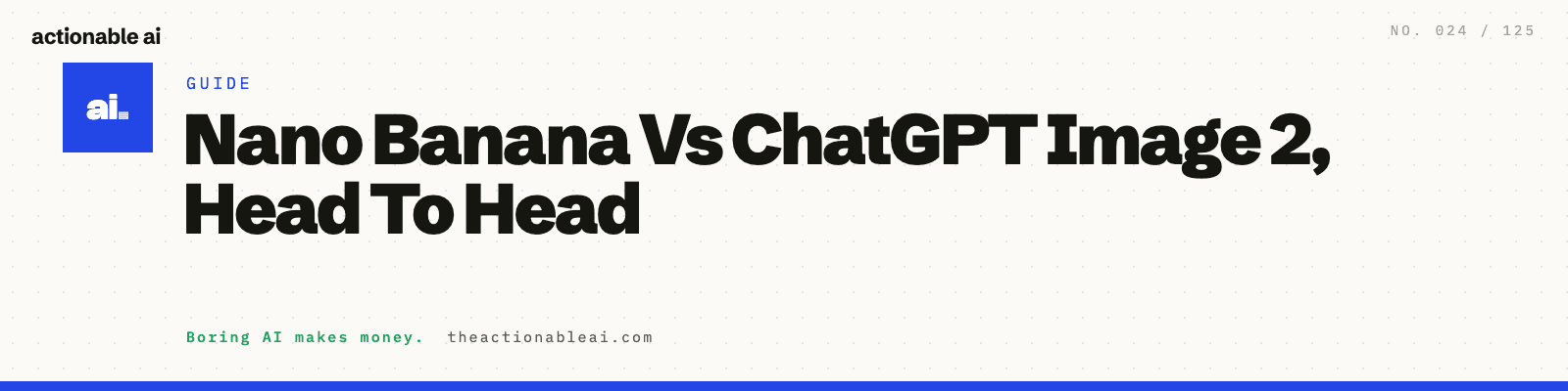 Nano Banana Vs ChatGPT Image 2, Head To Head